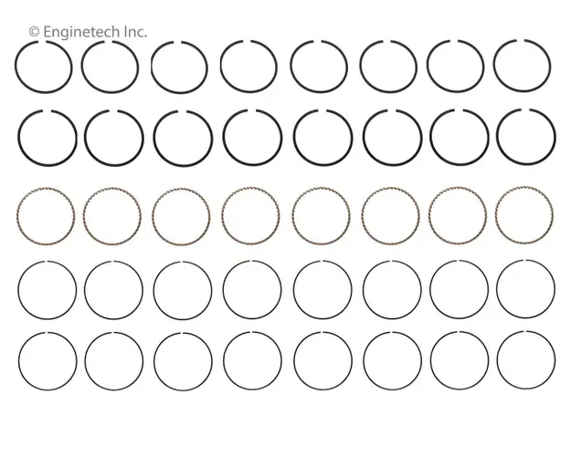 Zuigerverenset Buick & Chevrolet 57-80 040 Zuigerverenset Buick & Chevrolet 57-80 040