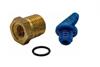 Straight fitting drain kit for V6, V8, D4, D6 Straight fitting drain kit for V6, V8, D4, D6