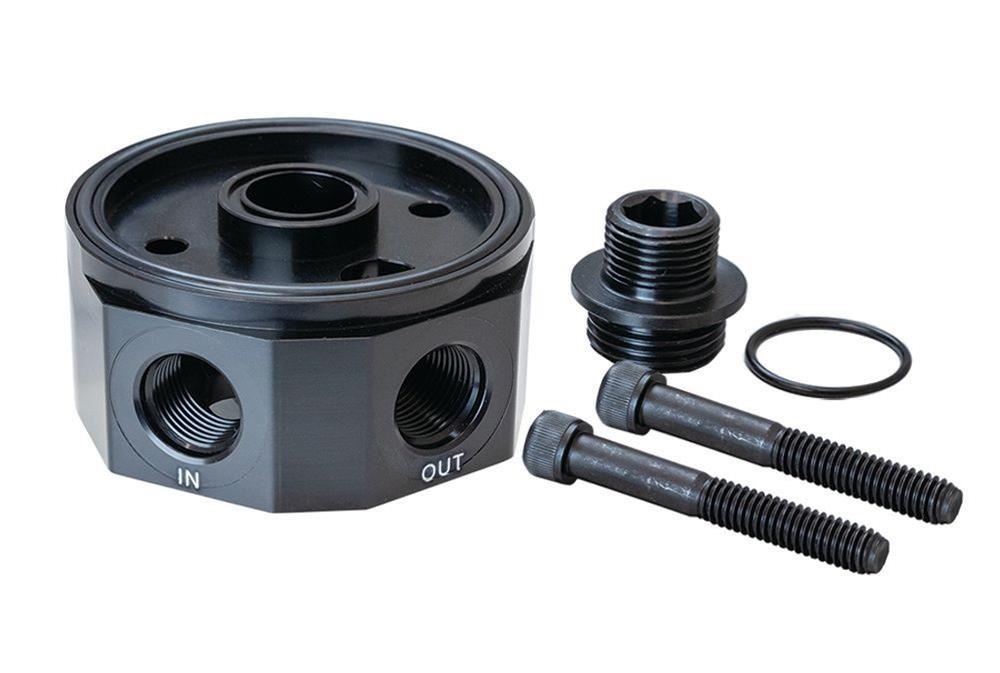 Oliefilteradapter voor oliekoeler - aluminium