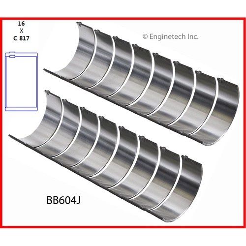 Drijfstanglager Oldsmobile V8,260 V6D 64-90 Set