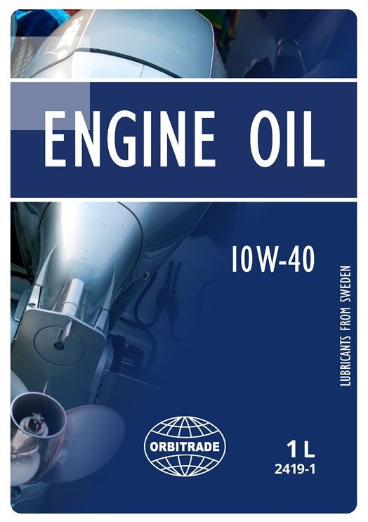 Engine oil semi synthetic 10W-40 1L Engine oil semi synthetic 10W-40 1L