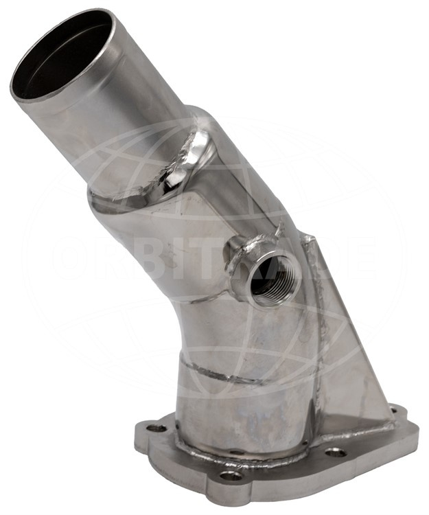 Stainless steel exhaust elbow MD21