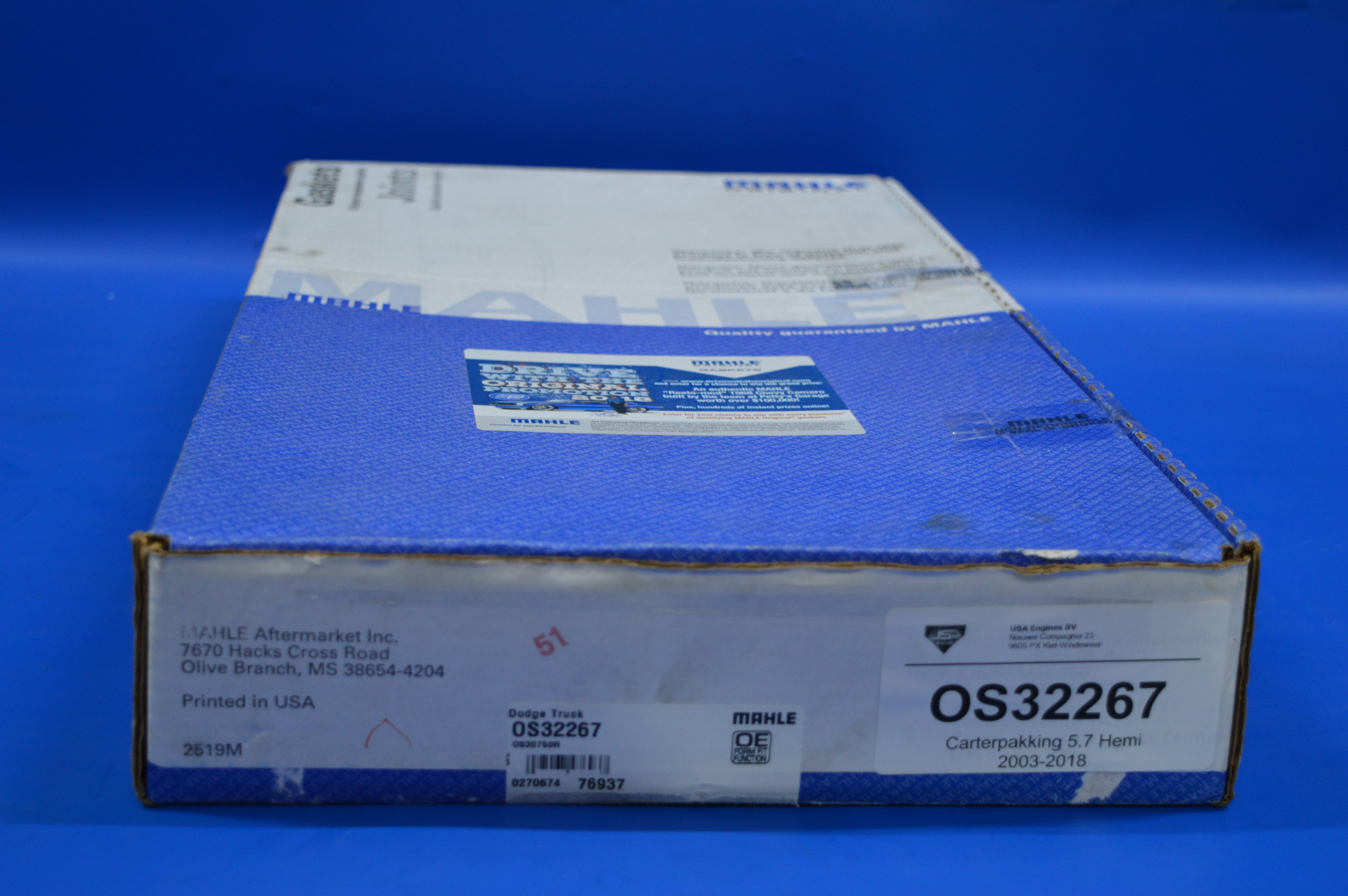 Carterpakkingset Mopar V-8 345-5,7 03-18