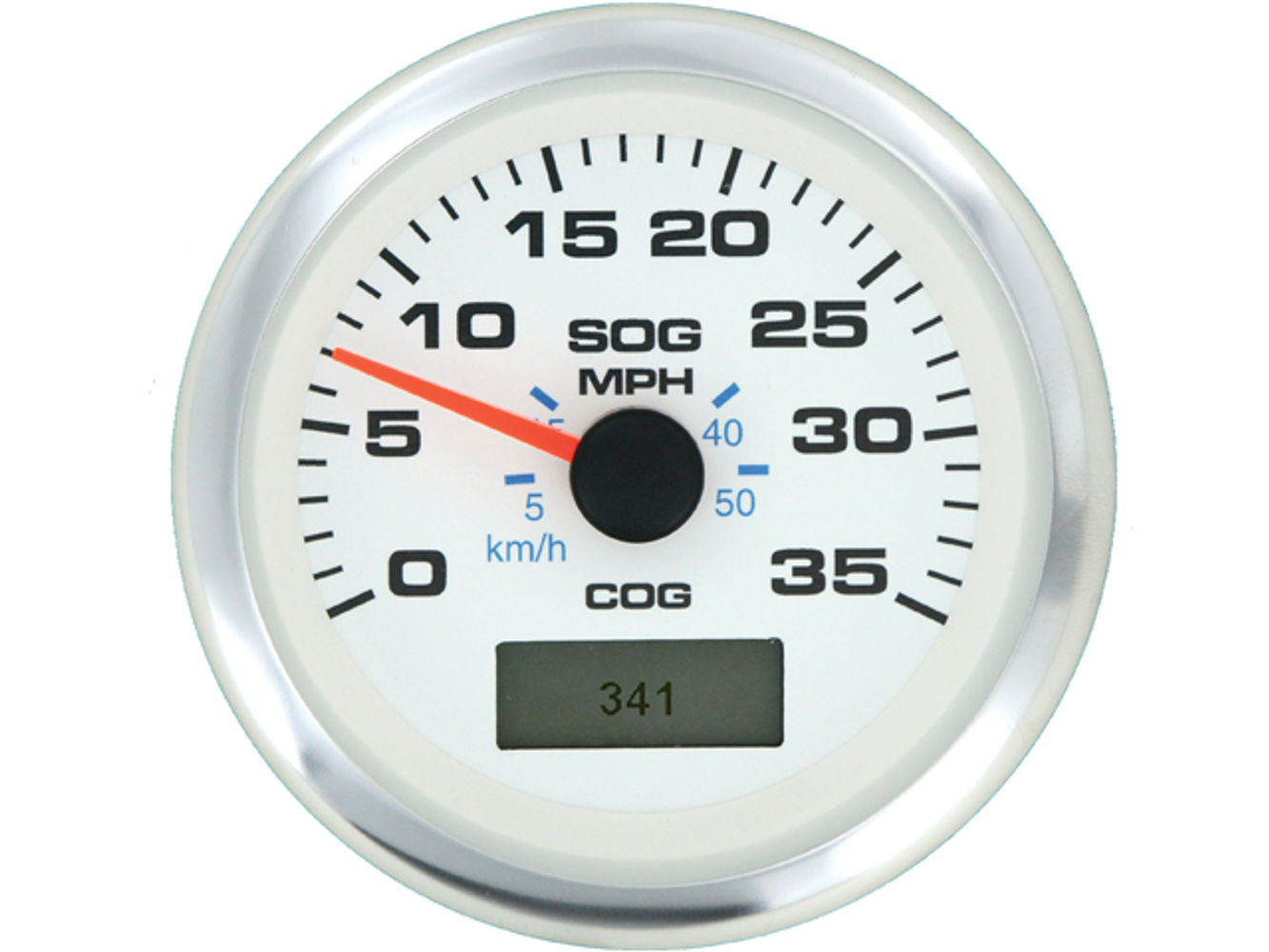 Speedo GPS, White Premier Pro 35 mph