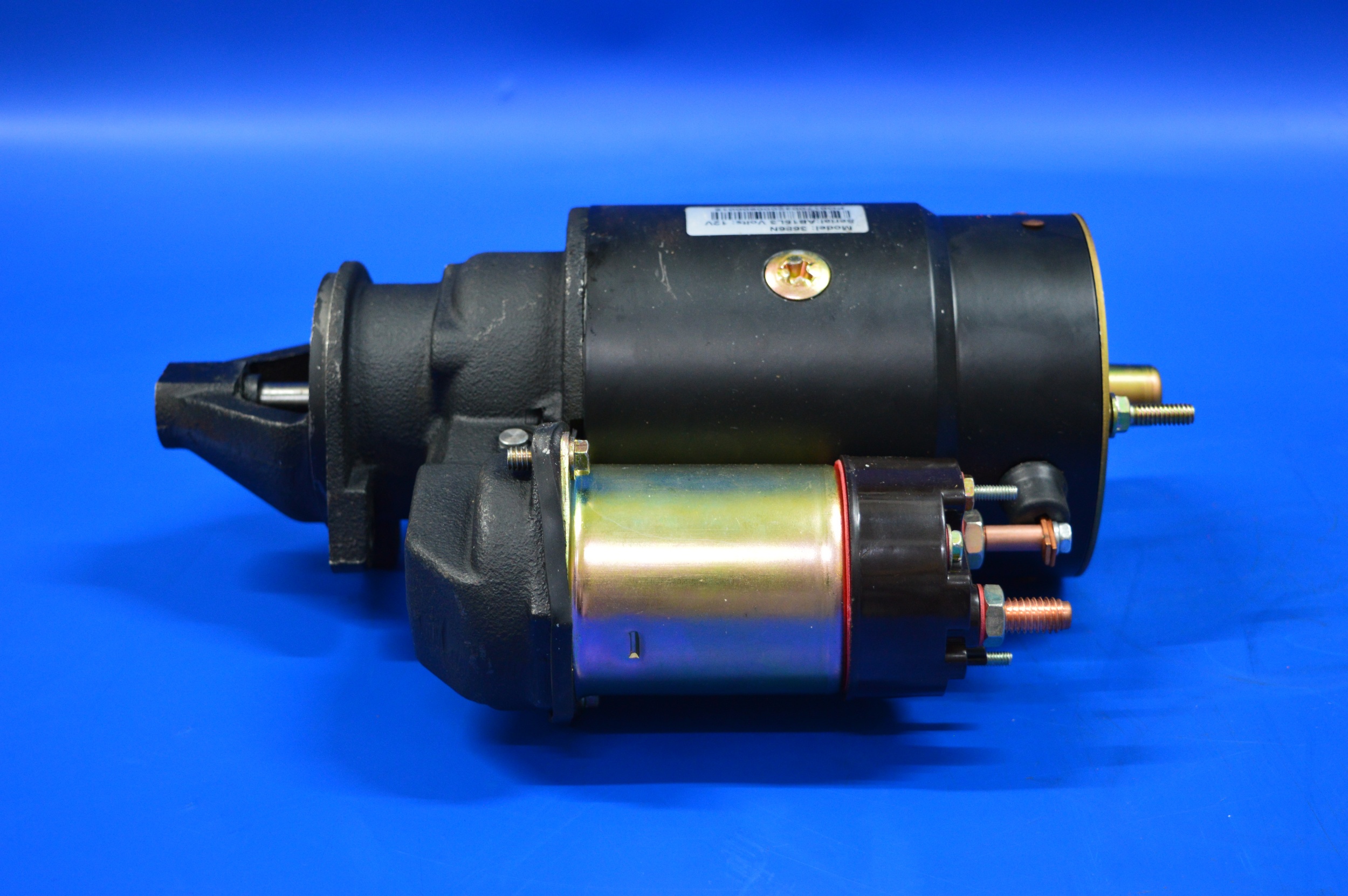 Startmotor Chevrolet - aan koppelingshuis - 14