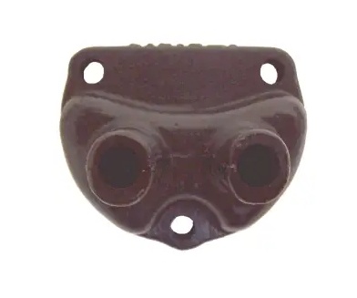 Exhaust mfld front end connector (port side) Exhaust mfld front end connector (port side)