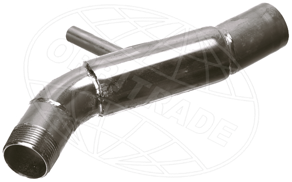 Stainless steel exhaust bend MD1-3, 6, 7, 11, 17