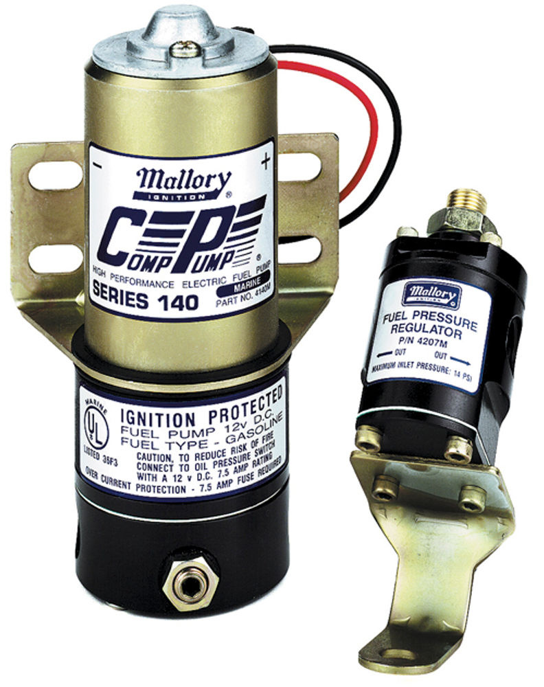 Elec Fuel Pump,140Gph Marine