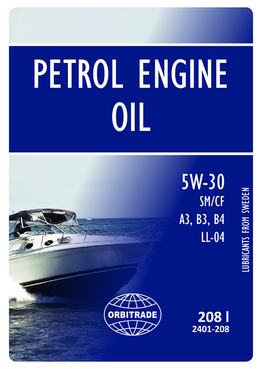 Engine oil 5W-30, 208L Engine oil 5W-30, 208L