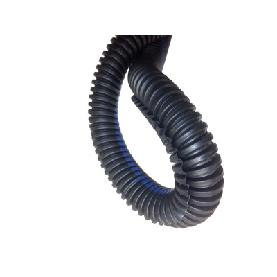 Foto van 1/4" Flame Retard Split Wire Conduit 50' Blk.