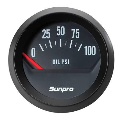 Oliedrukmeter incl. zender