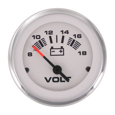 Foto van Voltmeter, Lido Fog Resistant 2" 8-18 VDC