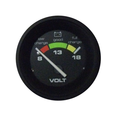 Battery Condition Indicator, Amega 12 VDC Foto van Battery Condition Indicator, Amega 12 VDC
