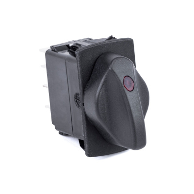 Rotary Switch, Contura, Red Foto van Rotary Switch, Contura, Red