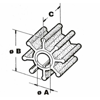 Foto van Impeller kit