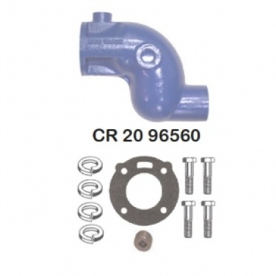 Foto van Crusader Elbow for Log Style w/ 3" Outlet