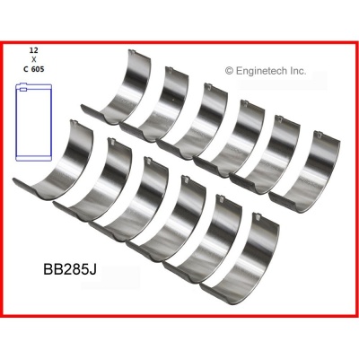Drijfstanglager GM 173-189-207 V6 80-09 set