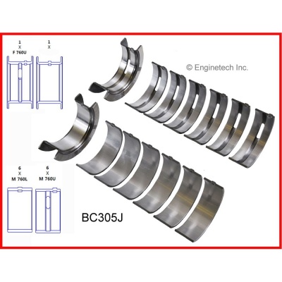 Hoofdlagerset Ford L6 030 67-96