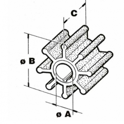 Foto van Impeller kit