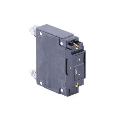 Circuit Breaker, Rocker, Flat, Single Pole, 100A Foto van Circuit Breaker, Rocker, Flat, Single Pole, 100A