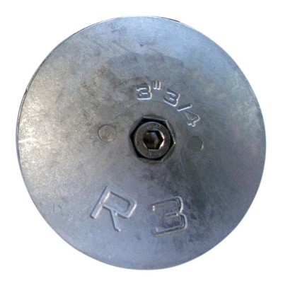 Foto van Anode, Zinc - Rudder R-3 (3-3/4")