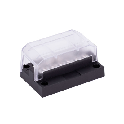 Foto van 408 Series Ground Bus Bar, 12 Terminal w/ Cover