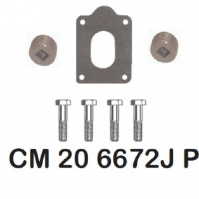 Foto van Mounting kit for exhaust elbow connector