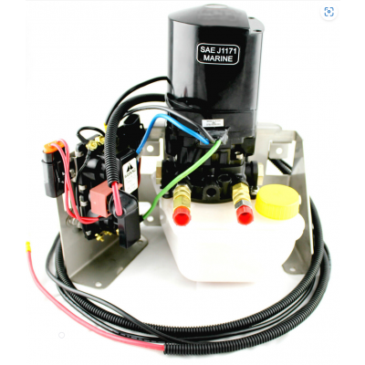 Foto van Motor, Power Trim Pump/Res - Stainless Brkt