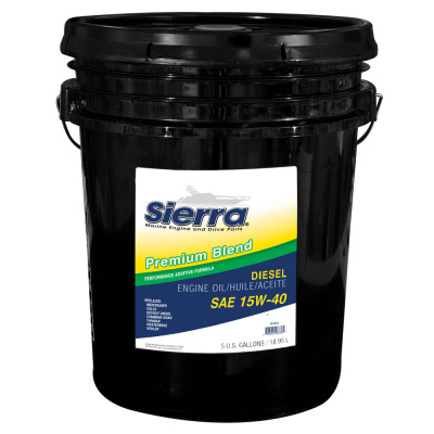 Foto van 5 Gallon, 15W-40 Diesel