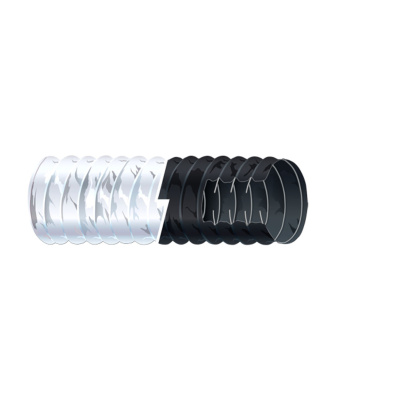 Foto van 3" Blk. Vinylvent Blower Hose 50'/15,2m