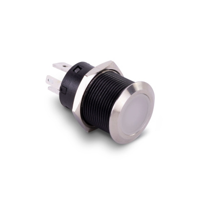 Foto van Push Button Switch, Halo (20A) Blue