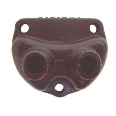 Exhaust mfld front end connector (port side) Foto van Exhaust mfld front end connector (port side)