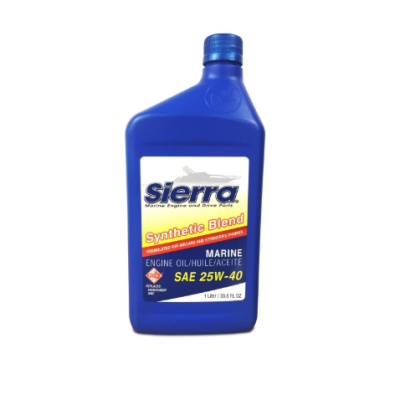 Synthetic Blend Mercury O/B Engine Oil - 1L Foto van Synthetic Blend Mercury O/B Engine Oil - 1L