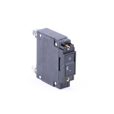 Circuit Breaker, Rocker, Flat, Single Pole, 20A Foto van Circuit Breaker, Rocker, Flat, Single Pole, 20A