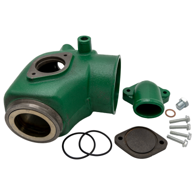 Exhaust bend D4 Foto van Exhaust bend D4