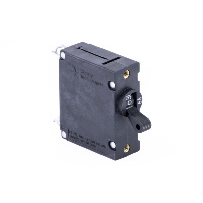 Circuit Breaker Std Black Toggle Single Pole, 5A Foto van Circuit Breaker Std Black Toggle Single Pole, 5A