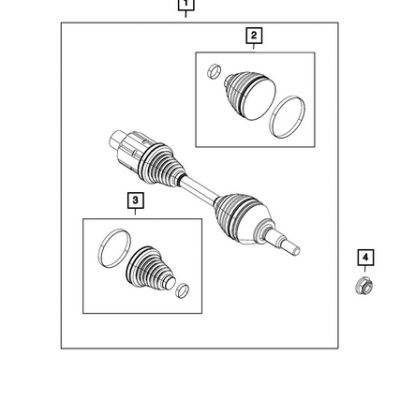 Foto van Aandrijfasrubberset Mopar 12-20