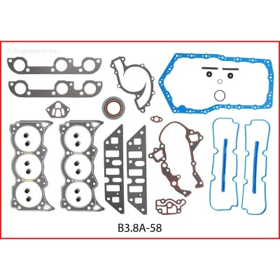 Koppakkingset Buick 3,8 V6 88-90