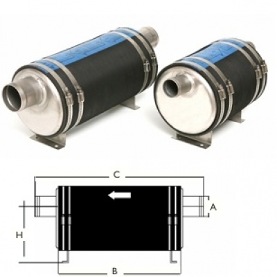 Foto van Silencer type A 45mm 6L