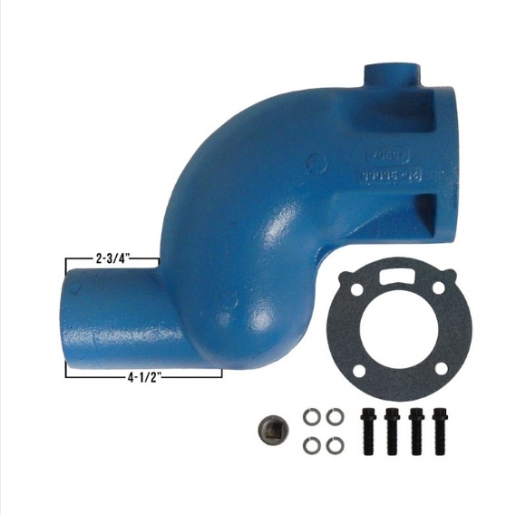 Crusader Elbow for Log Style with 3 Crusader Elbow for Log Style with 3