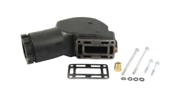Exhaust elbow Volvo Penta 4.3L V6 AQ175A AQ20