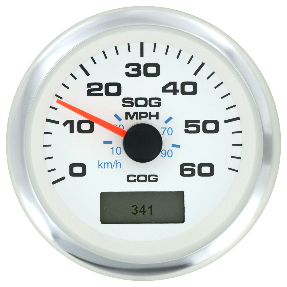 Speedo GPS, White Premier Pro 60 Mph