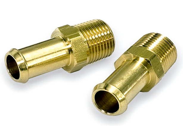 Slangpilaar 3/8NPT x 3/8 Messing