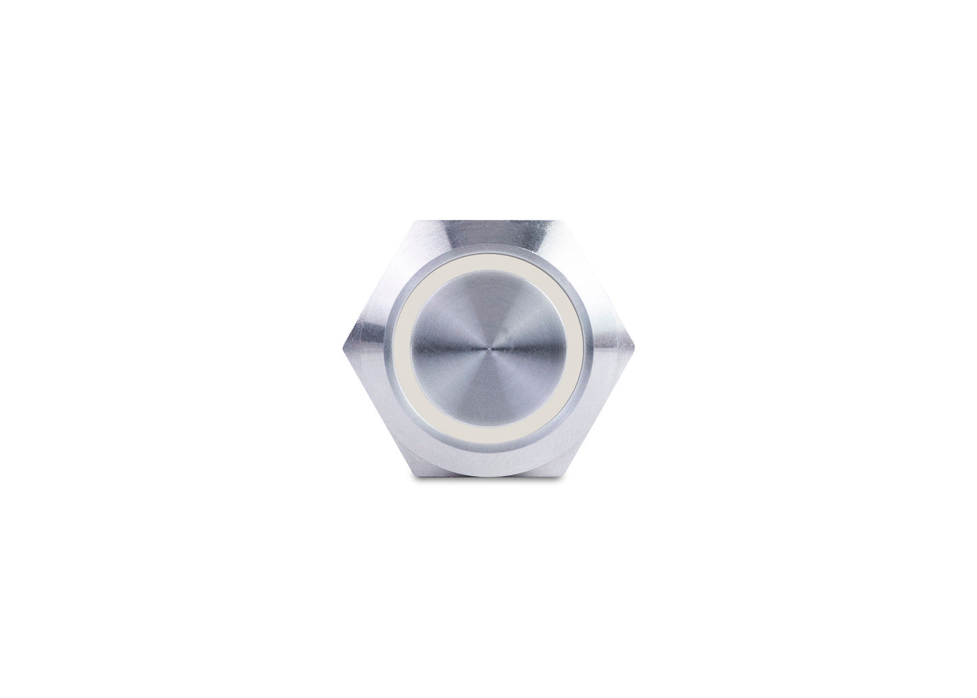 Push Button Switch, White Halo