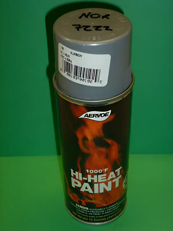 Motorlak Hi heat Aluminium