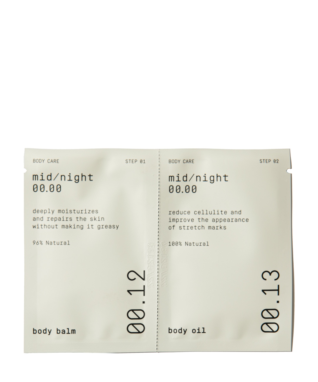 Foto van Sachet duo body 1=12