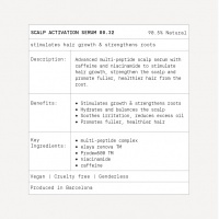 Hoofdhuid-activatieserum 00.32