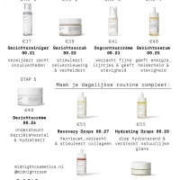 Prijskaart + QR info face A6