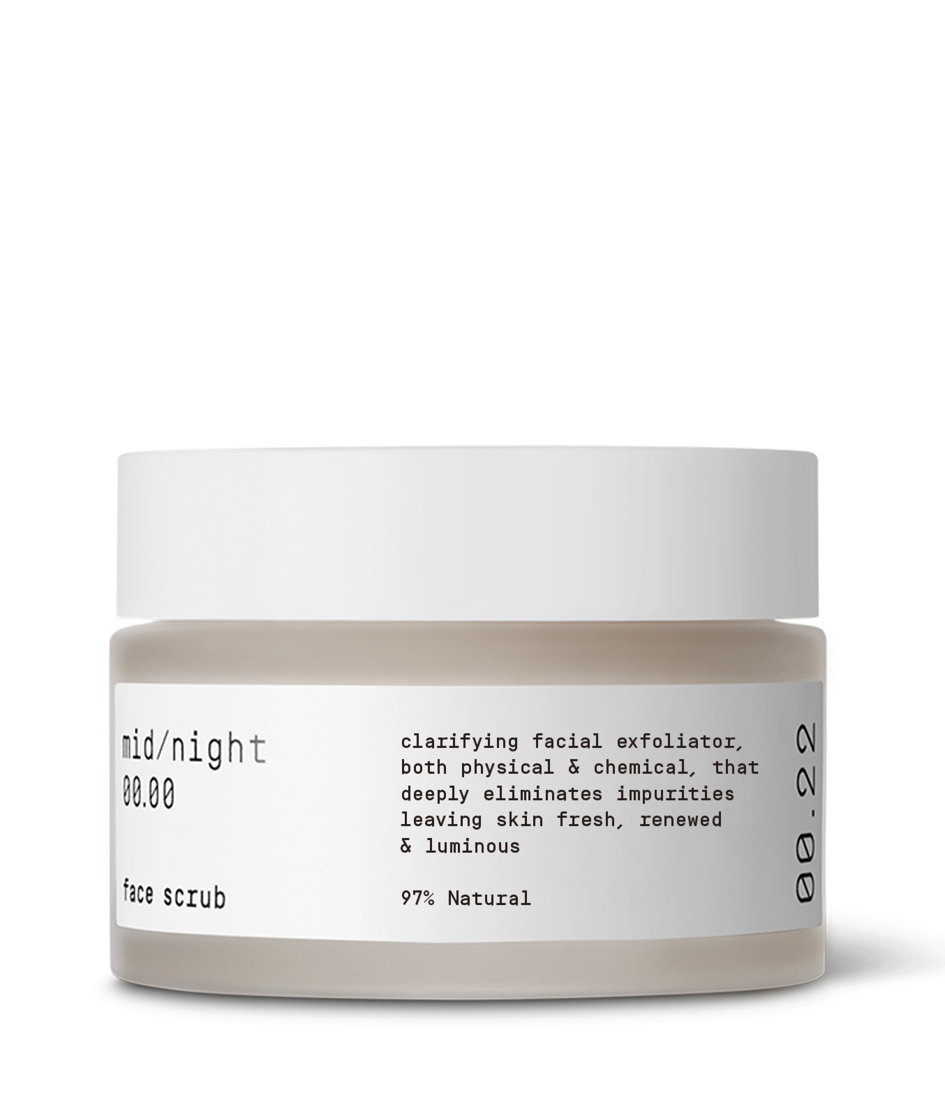 Gezichtsscrub 00.22 Foto van Gezichtsscrub 00.22