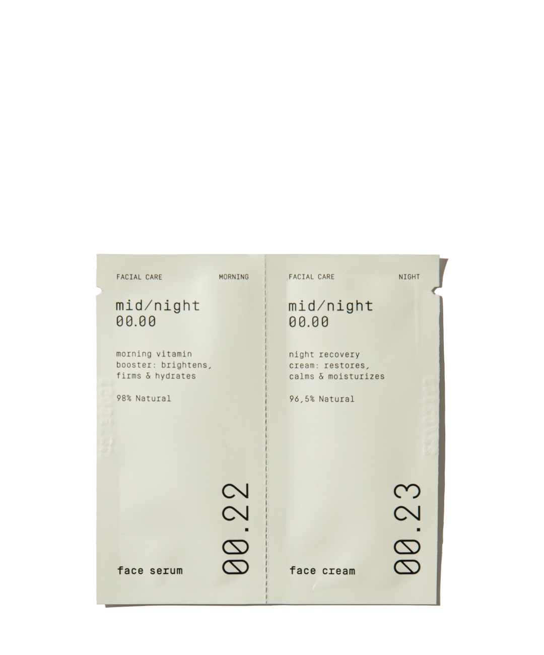 Foto van Sachet duo face 1=12